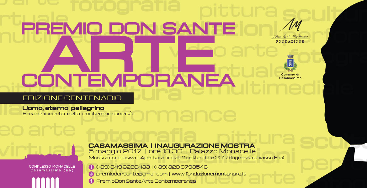 PREMIO DON SANTE MONTANARO - 16 finalisti e un progetto di arte urbana